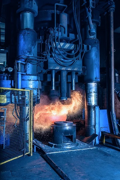Steel plant industrial machinery